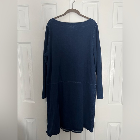 J. Jill Dresses Jjill Pure Jill Denim Dress Size Xl Euc Poshmark